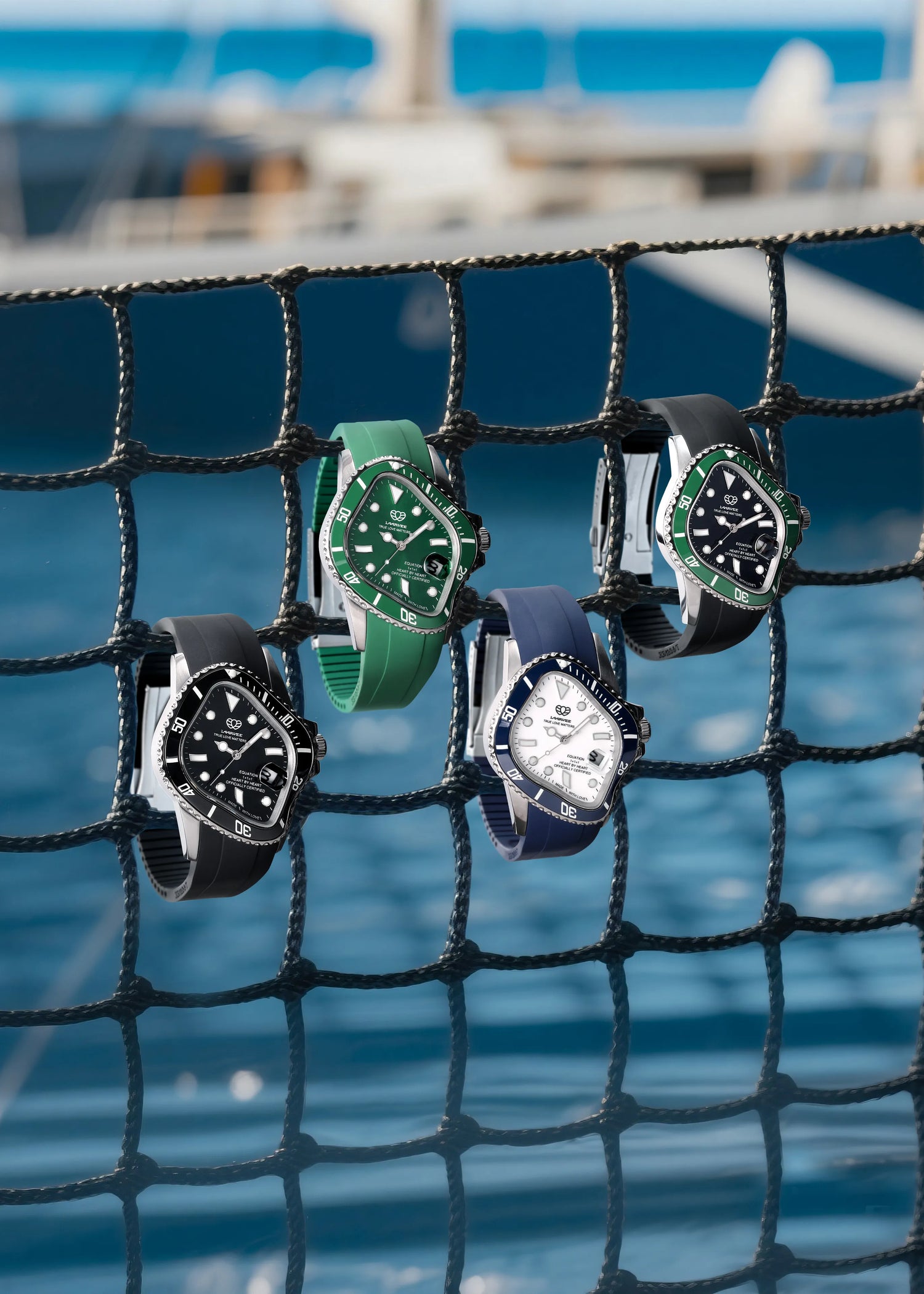 PEA001RS///Where Art Meets Performance: The Laarvee new FKM rubber collection