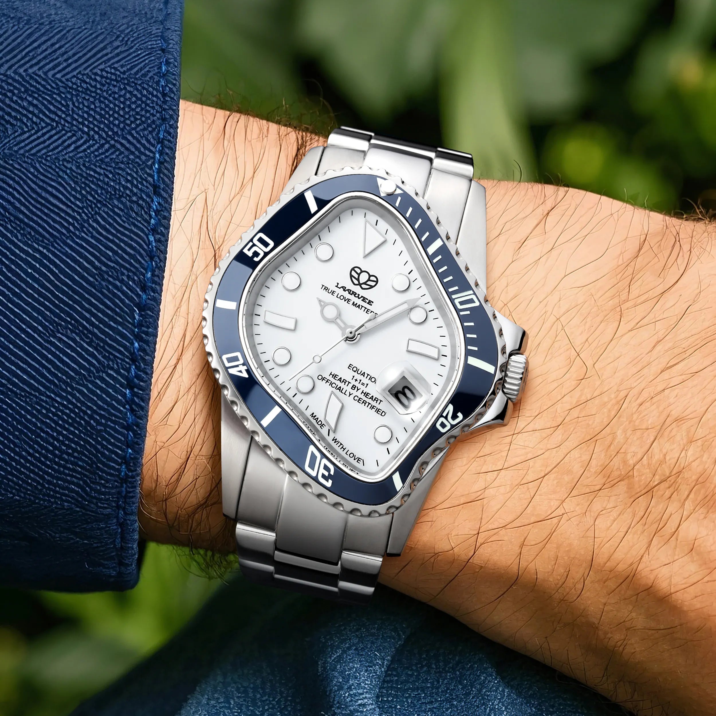 LAARVEE WATCH PEA001-SNBLWHT
