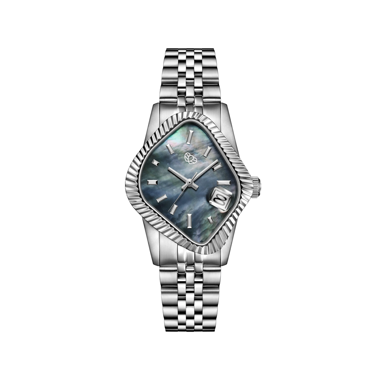 LAARVEE PEA003 Black Mother-of-Pearl Automatic Men's Watch