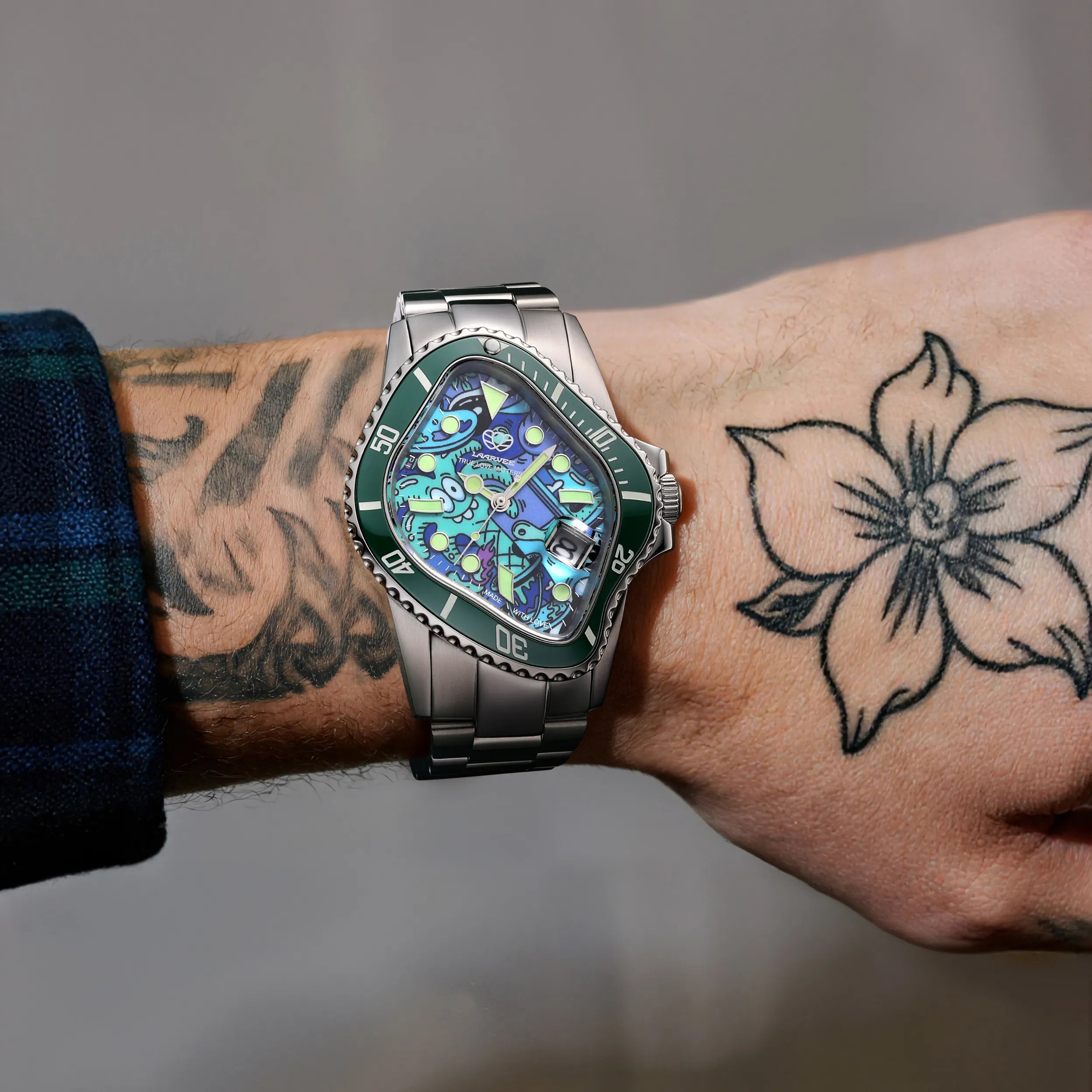 LAARVEE WATCH PEA001-SGRN (SH02)