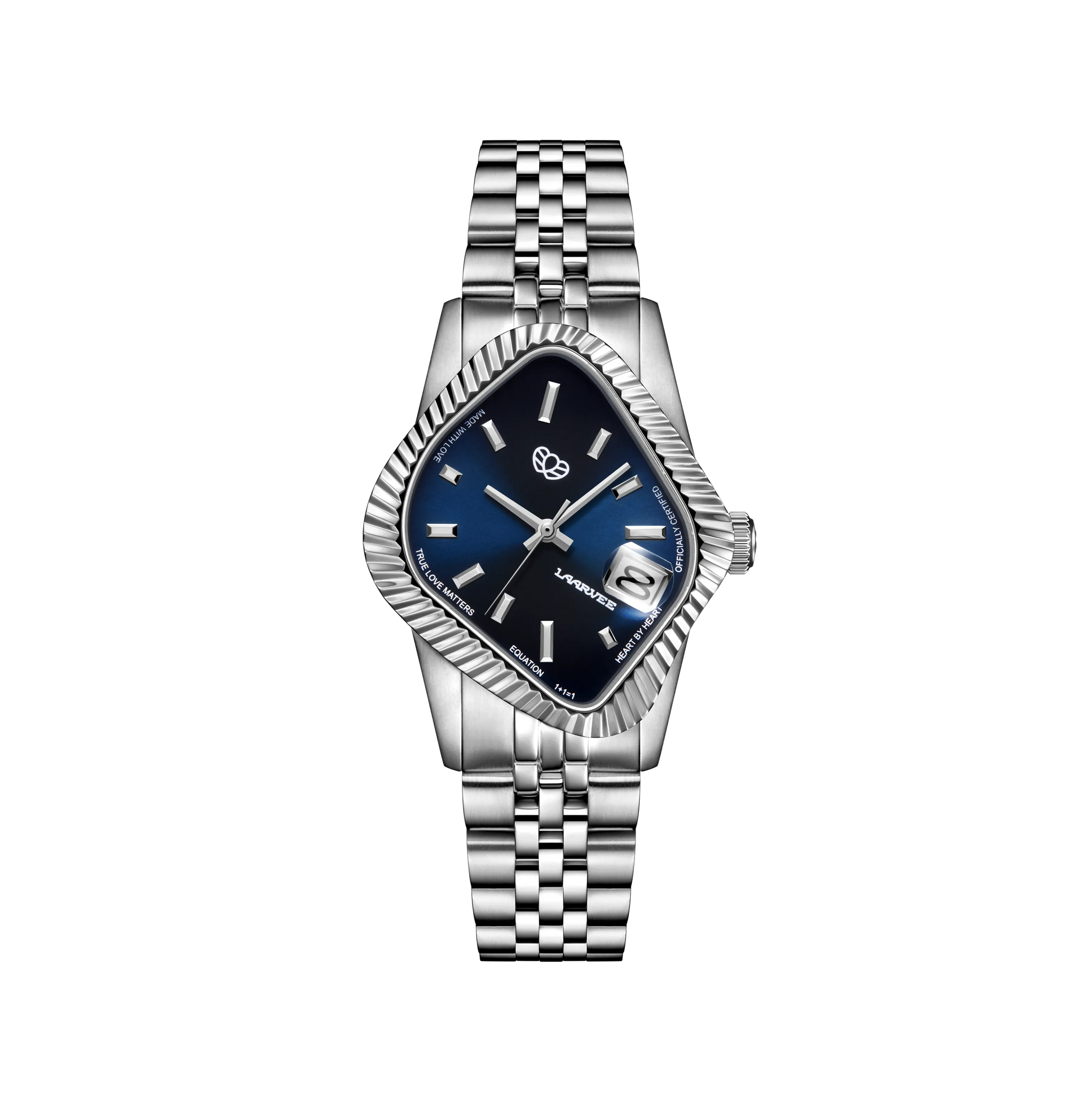 LAARVEE PEA003 Sunray Blue Dial Men's Automatic Watch Brand