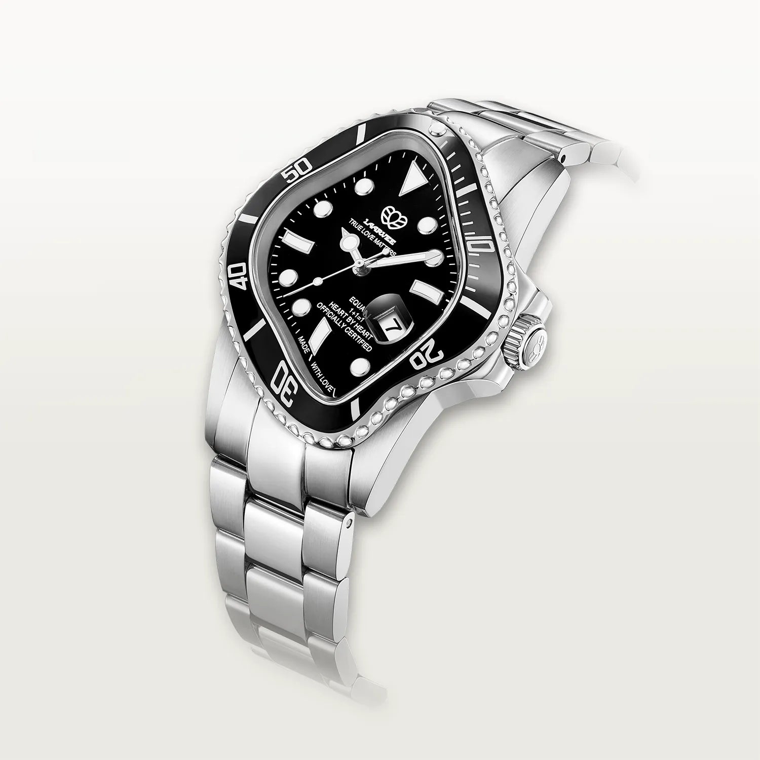 LAARVEE WATCH PEA001GMT-SBLRDBK