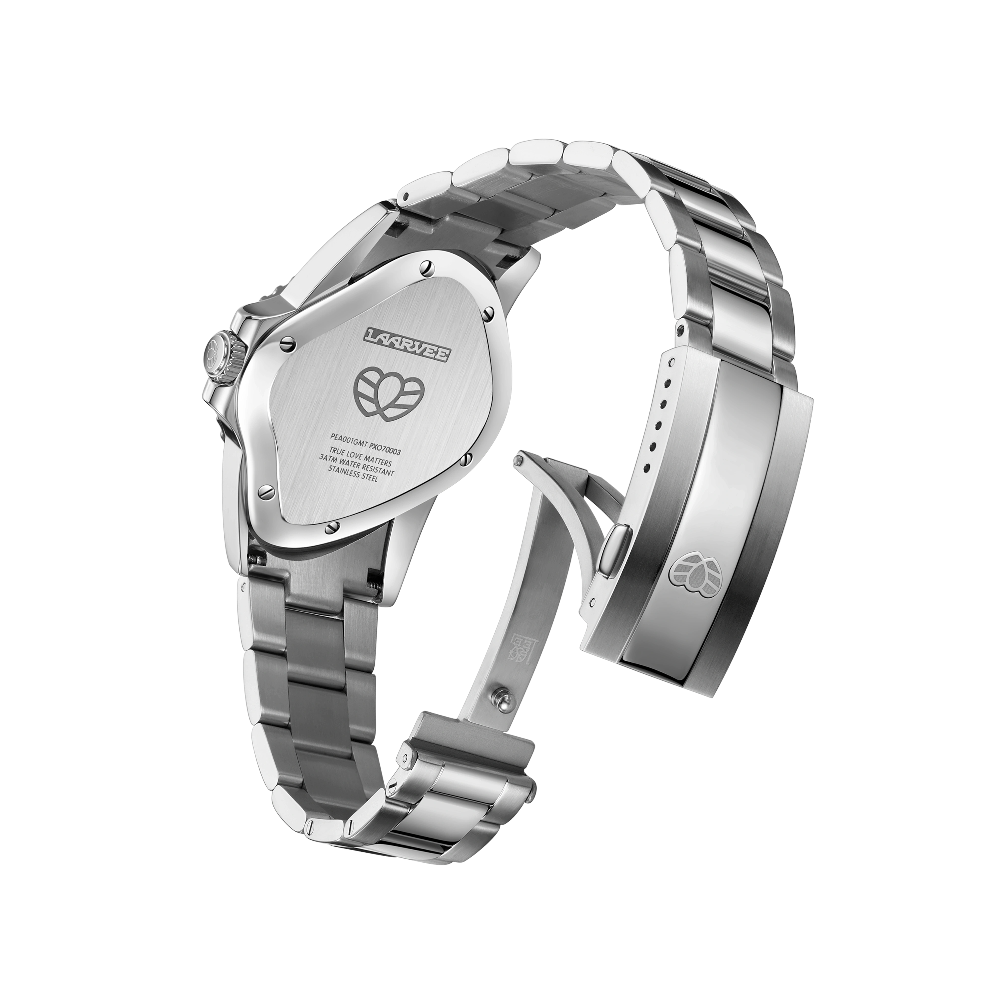 LAARVEE WATCH PEA001-SNBLWHT