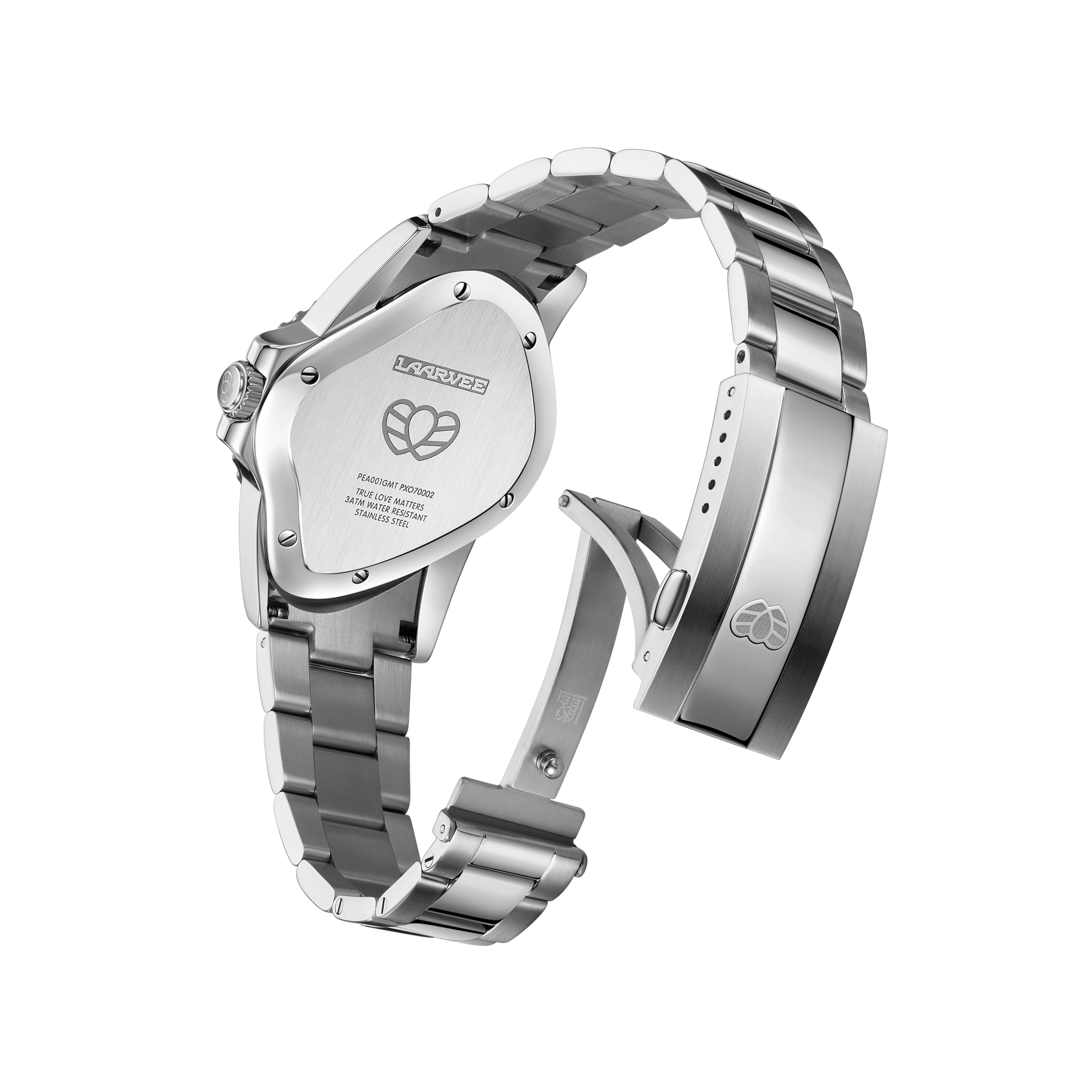 LAARVEE WATCH PEA001GMT-SBKBLBK