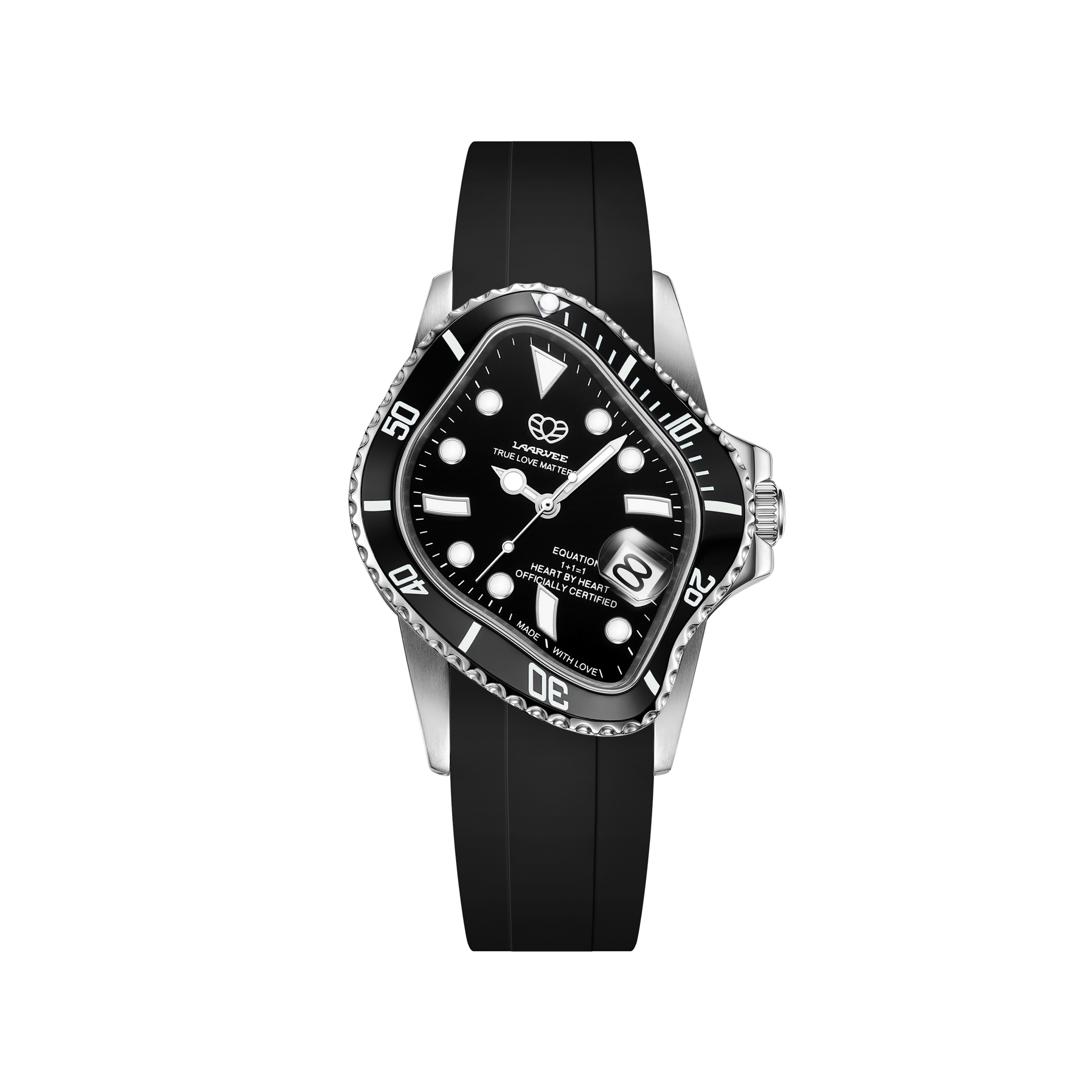 【新品】LAARVEE PEA001 SBLK　腕時計 LAARVEE Claasic Black Men's Automatic Watch PEA001-SBLK