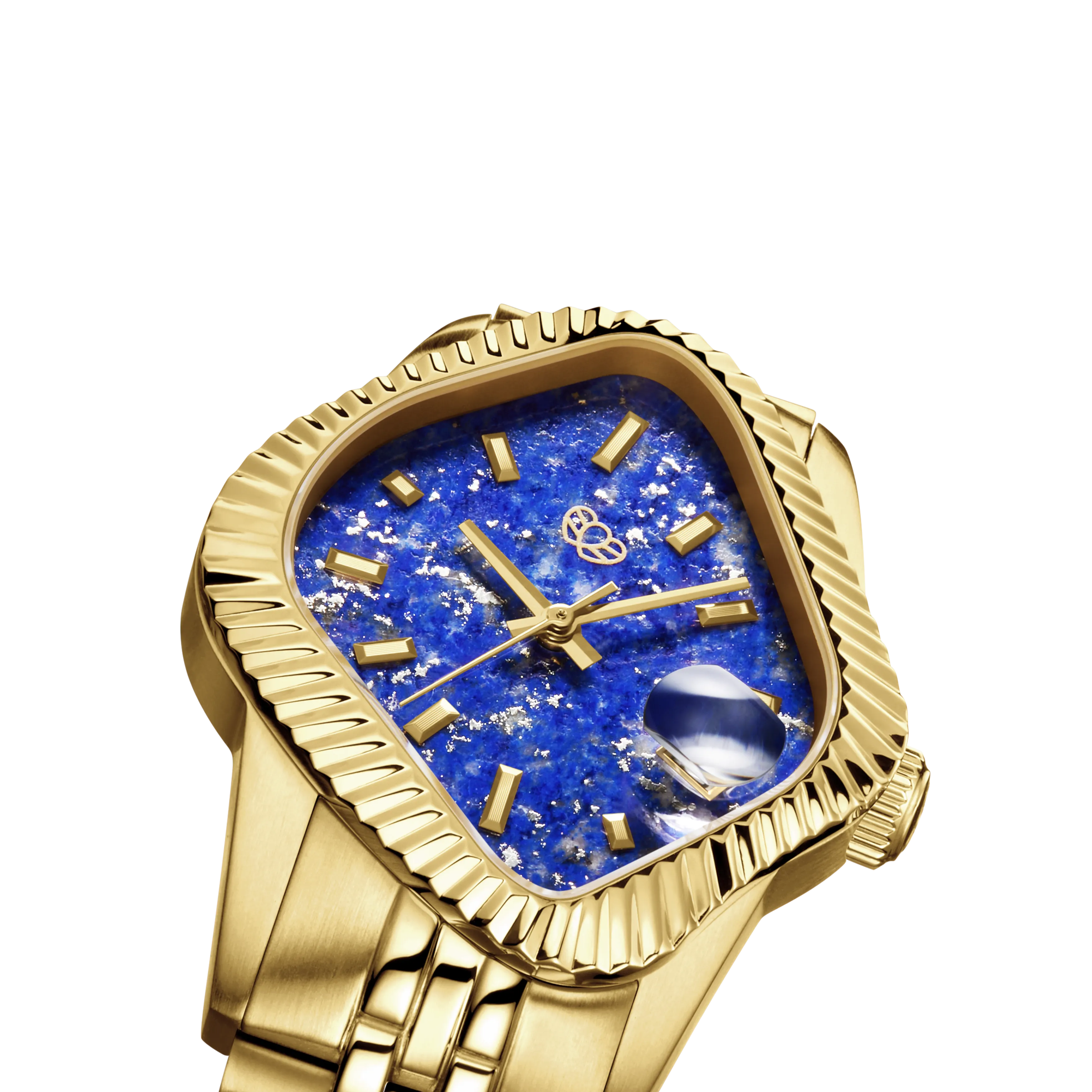 LAARVEE PEA003 Golden Lapis Lazuli Natural Stone Men's Watch LAARVEE PEA003 Golden Lapis Lazuli Natural Stone Men's Watch