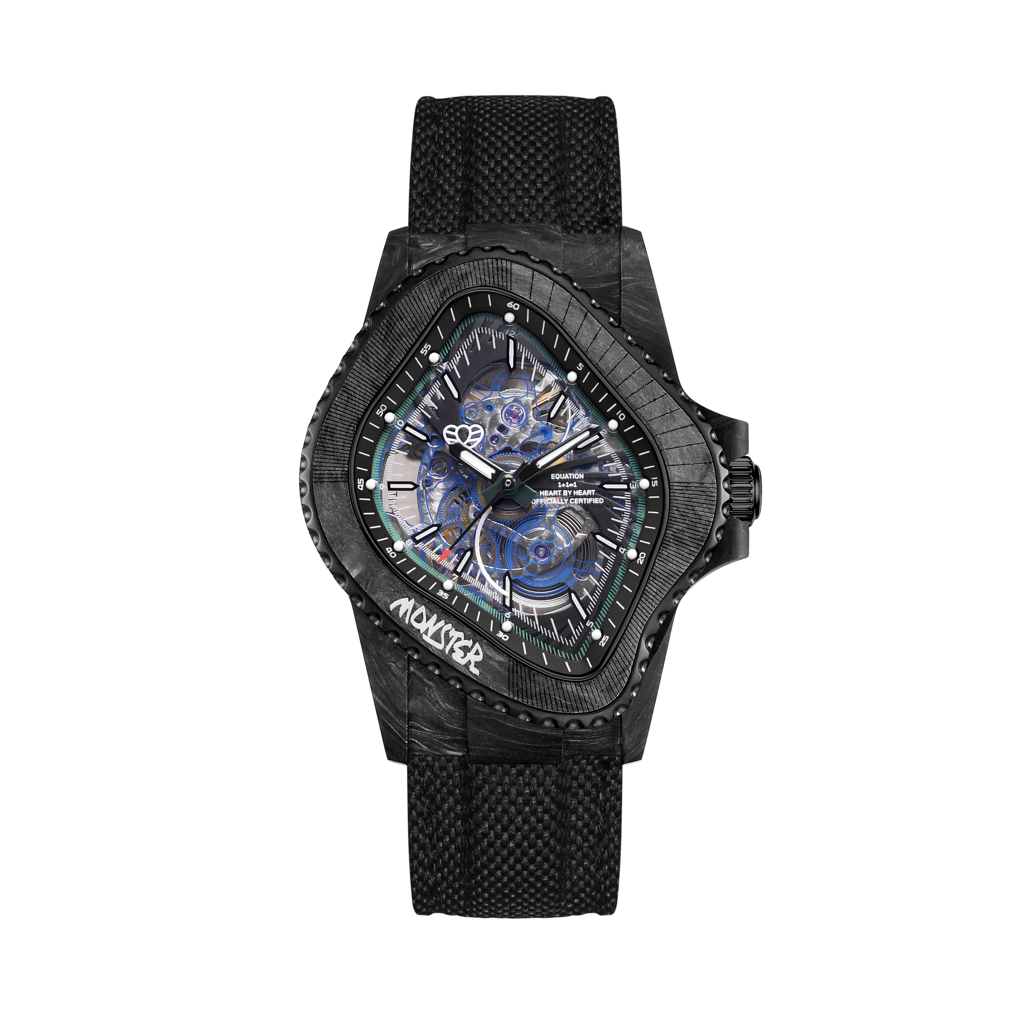 LAARVEE WATCH PEA005-CFRPBLK