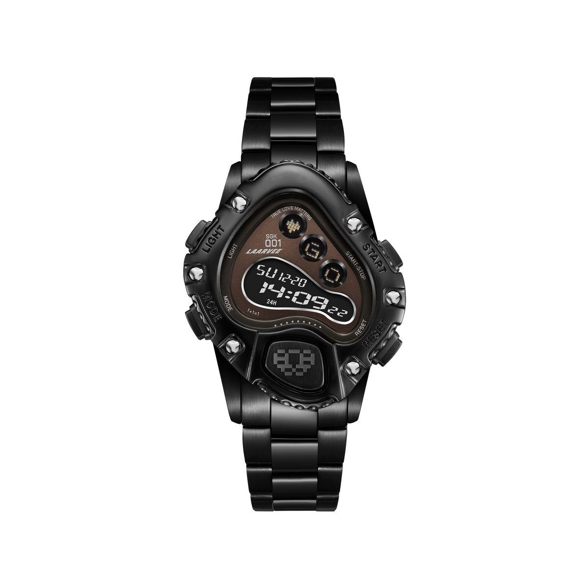 【当店一番人気】 LAARVEE WATCH SGK001R-PBBLKBLK SINNGOUKI 時計