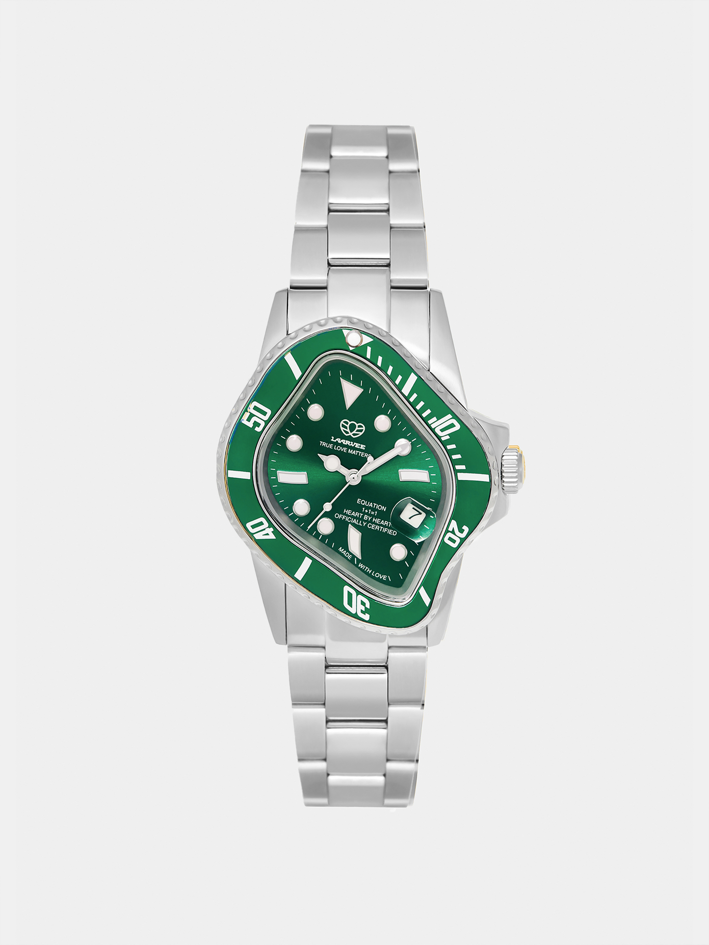 LAARVEE PEA001 GREEN BEZEL & GREEN DIAL